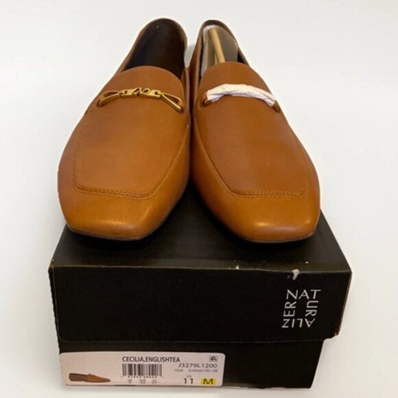 Naturalizer Shoes - Naturalizer Cecilia Loafer English Tea (Brown) Leather Flats Women's Size 11 New